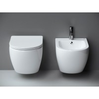 Унитаз Ceramica Nova Metropol CN4002 подвесной с сиденьем Микролифт