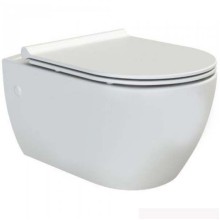 Унитаз Boheme Bianca 963-W подвесной Белый Глянец без сиденья