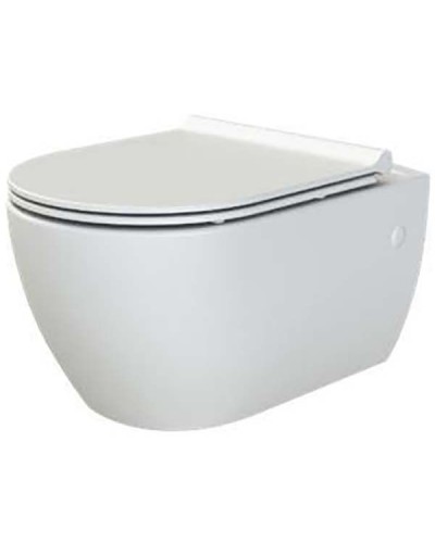Унитаз Boheme Bianca 963-WM подвесной Белый Матовый без сиденья