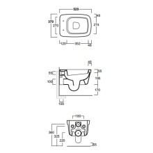 Унитаз подвесной Simas Evolution EVO18bi