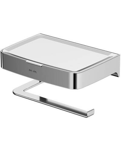 Комплект унитаза с инсталляцией AM.PM Inspire 2.0 CK50GD с сиденьем Микролифт с клавишей смыва Хром с гигиеническим душем и аксессуарами для ванной к