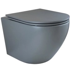 Унитаз Bronze de Luxe Scandi 3006-GM подвесной с сиденьем