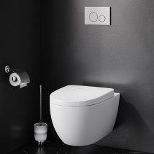 Унитаз AM.PM Awe C111738SC подвесной с сиденьем Микролифт