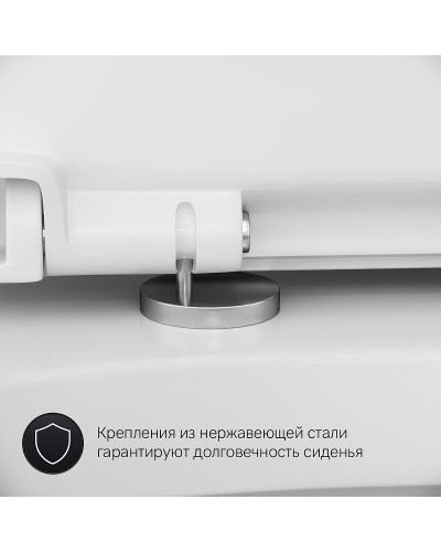 Унитаз AM.PM Awe C111738SC подвесной с сиденьем Микролифт