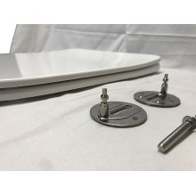 Унитаз CeramaLux NS-5178 подвесной Белый с сиденьем Микролифт