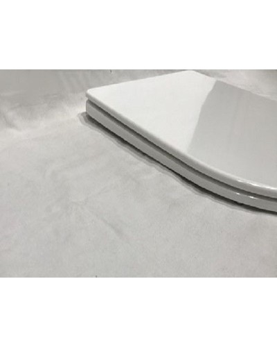 Унитаз CeramaLux CL2196-1 подвесной Белый с сиденьем Микролифт