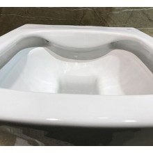 Унитаз CeramaLux 2618E подвесной с сиденьем Микролифт