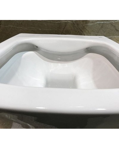 Унитаз CeramaLux 2618E подвесной с сиденьем Микролифт