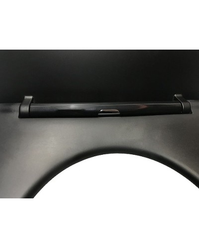 Унитаз CeramaLux B2330-1MB подвесной Черный матовый с сиденьем Микролифт