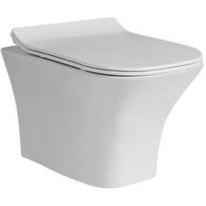 Унитаз CeramaLux 2615Е подвесной с сиденьем Микролифт