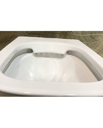 Унитаз CeramaLux 2615Е подвесной с сиденьем Микролифт