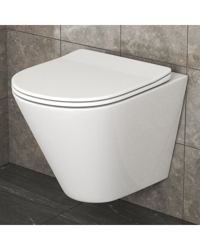 Унитаз Grossman GR-4477S подвесной с сиденьем Микролифт