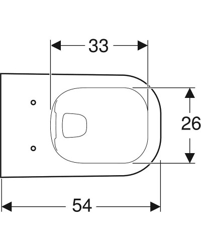 Унитаз Geberit Smyle 500.210.01.1 без сиденья