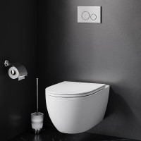 Унитаз AM.PM Awe C111700WH подвесной без сиденья