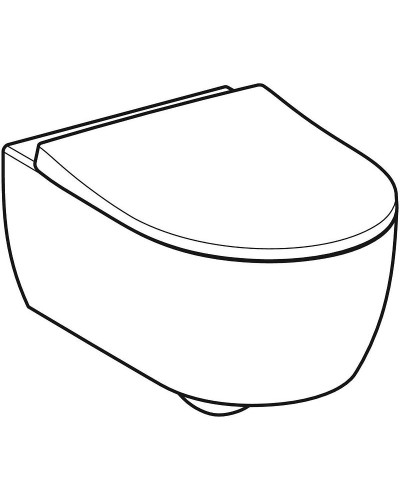 Унитаз Geberit iCon 500.784.01.1 с сиденьем