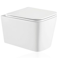 Унитаз Koller Pool Kvadro KR-0530-RW подвесной с сиденьем Микролифт