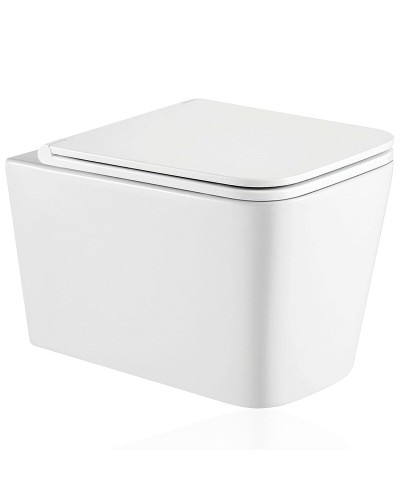 Унитаз Koller Pool Kvadro KR-0530-RW подвесной с сиденьем Микролифт