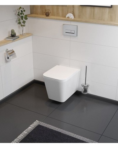 Унитаз Koller Pool Kvadro KR-0530-RW подвесной с сиденьем Микролифт