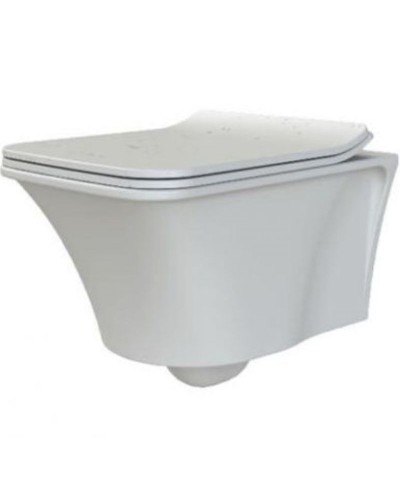 Унитаз Boheme Mirage 965-W подвесной без сиденья