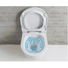 Унитаз подвесной безободковый Globo 4ALL MDS03.bi