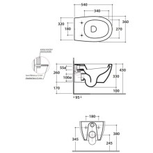 Унитаз подвесной Globo 4ALL MDS02.bi