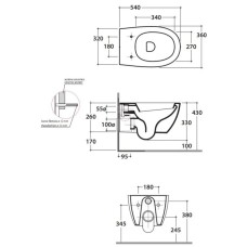 Унитаз подвесной Globo 4ALL MDS02.bi