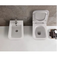 Унитаз подвесной безободковый Globo Stone STS05.bi