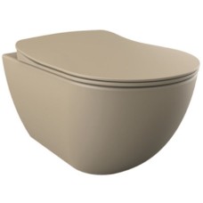 Унитаз Creavit Free FE322-11CM00E-0000 подвесной Капучино матовый без сиденья