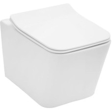 Унитаз Aquanet Tavr BL-103N-WHT TAVR-W 211920 подвесной с сиденьем Микролифт