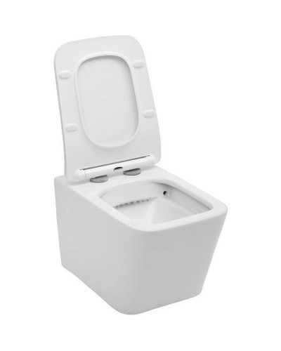 Унитаз Aquanet Tavr BL-103N-WHT TAVR-W 211920 подвесной с сиденьем Микролифт