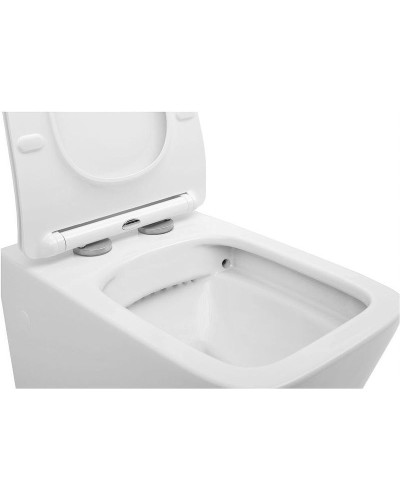 Унитаз Aquanet Tavr BL-103N-WHT TAVR-W 211920 подвесной с сиденьем Микролифт