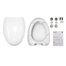 Унитаз Sanita Luxe Ringo RNGSLWH0104 подвесной с сиденьем Микролифт