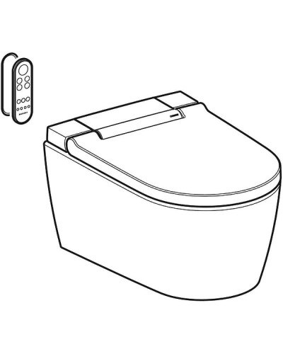 Унитаз биде Geberit AquaClean Sela 146.224.21.1 Белый с сиденьем Микролифт