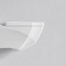 Подвесной унитаз с сиденьем микролифт Bien Fracture FRKA056GMVP0W3000