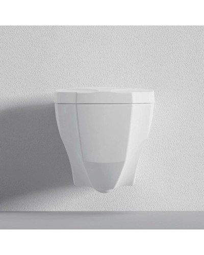 Подвесной унитаз с сиденьем микролифт Bien Fracture FRKA056GMVP0W3000