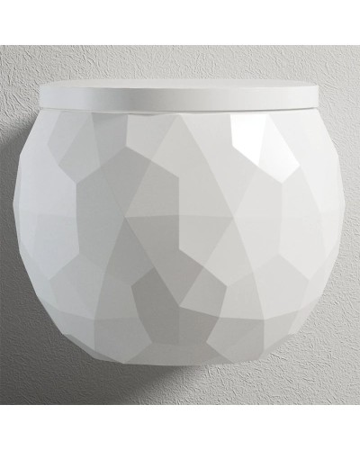 Подвесной безободковый унитаз с сиденьем микролифт Bien Pent PNKA052N1VP0W3000