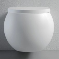 Подвесной безободковый унитаз с сиденьем микролифт Bien Flash FLKA052N1VP0W3000