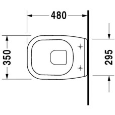 Подвесной унитаз Duravit D-Code 22110900002