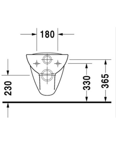 Подвесной унитаз с сиденьем Duravit D-Code 45351900A1
