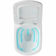 Унитаз Ravak Classic RimOFF X01671 подвесной без сиденья