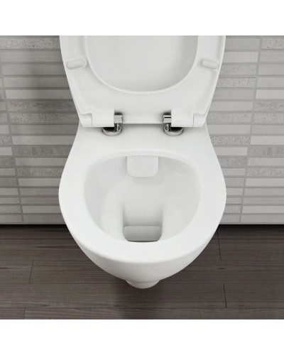 Подвесной безободковый унитаз Vitra S20 7741B003-0075