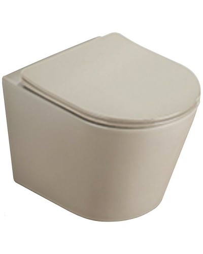 Унитаз CeramaLux B2330-4MC подвесной с сиденьем Микролифт