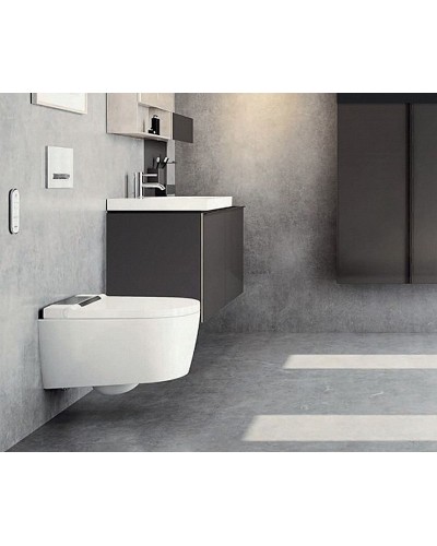 Унитаз-биде Geberit AquaClean Sela 146.224.11.1 подвесной с сиденьем Микролифт