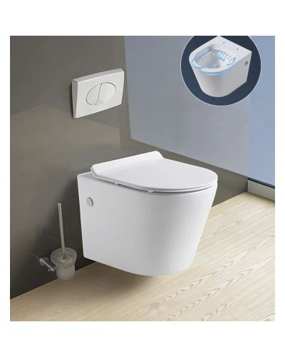 Подвесной унитаз с сиденьем микролифт GID Tr2196S