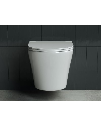 Унитаз Ceramica Nova Forma CN3011 подвесной с сиденьем Микролифт