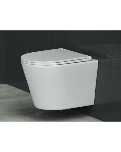 Унитаз Ceramica Nova Forma CN3011 подвесной с сиденьем Микролифт