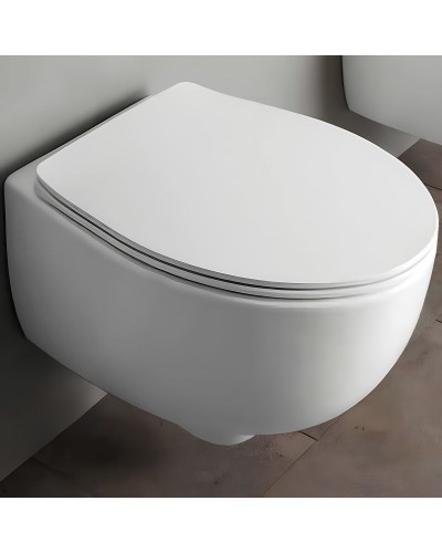 Унитаз Simas Bormio BR18bi подвесной без сиденья