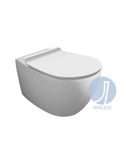 Унитаз Simas Vignoni VI18bi подвесной Белый без сиденья