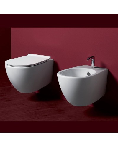 Унитаз Simas Vignoni VI18bi подвесной Белый без сиденья