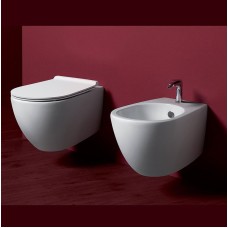 Унитаз Simas Vignoni VI18bi matt подвесной Белый матовый без сиденья